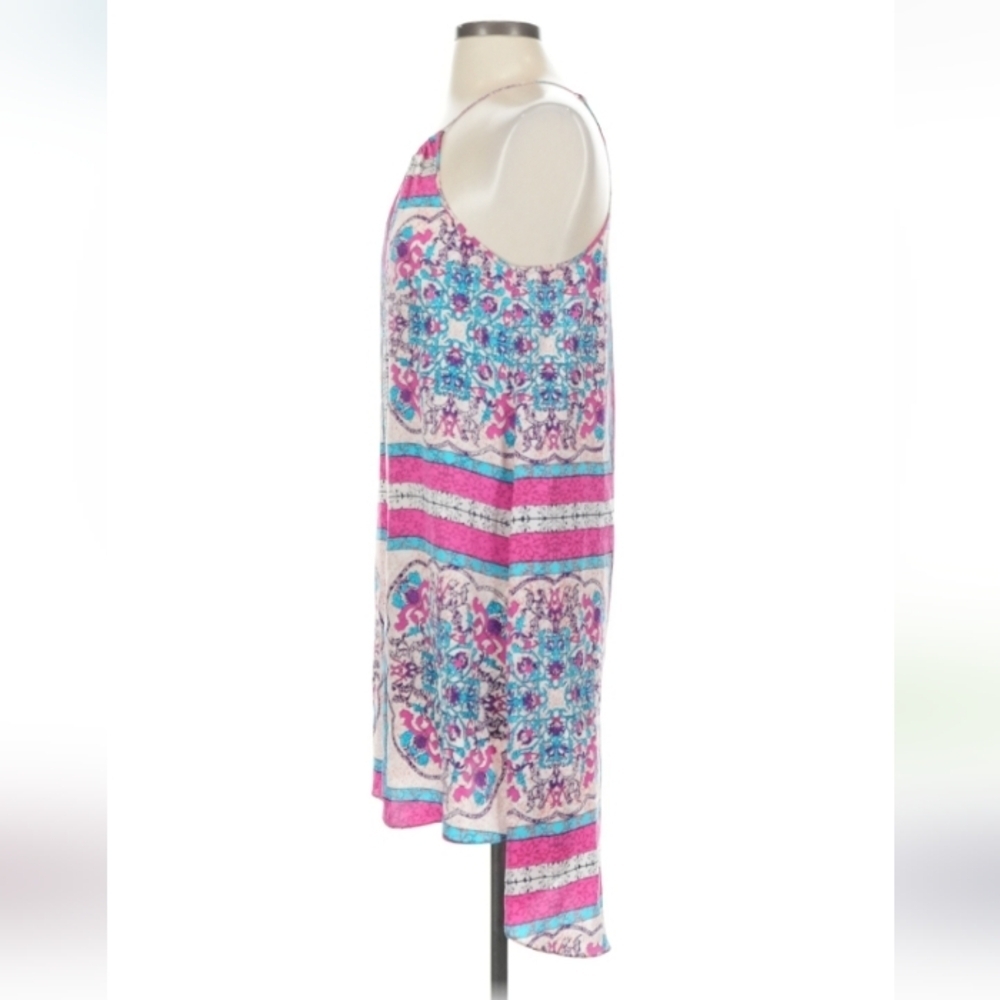 Madison Marcus Silk Halter Dress Size S Boho Paisley - Picture 7 of 13